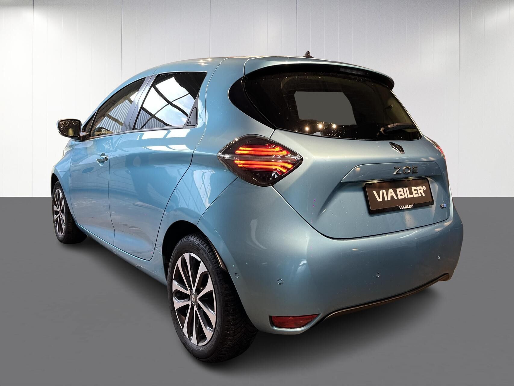 Blå Renault Zoe fra 2022
