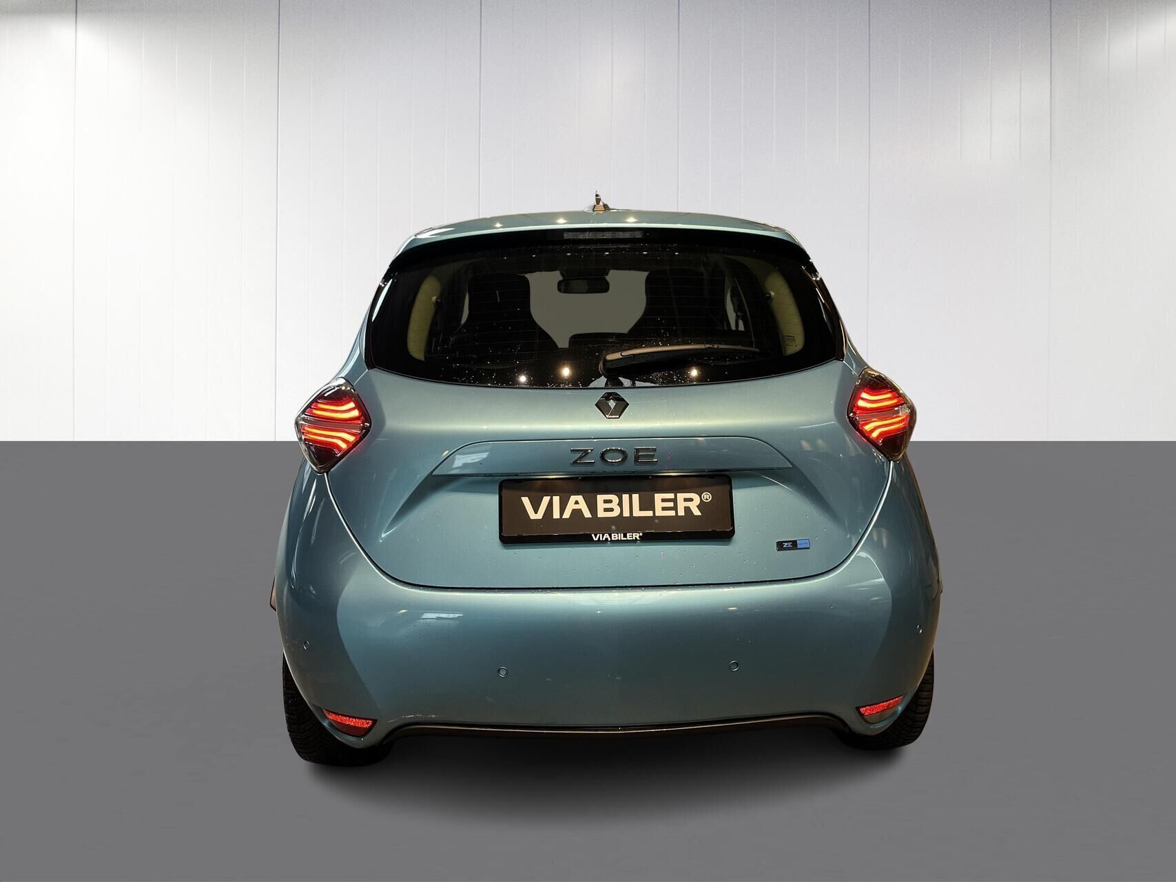 Blå Renault Zoe fra 2022