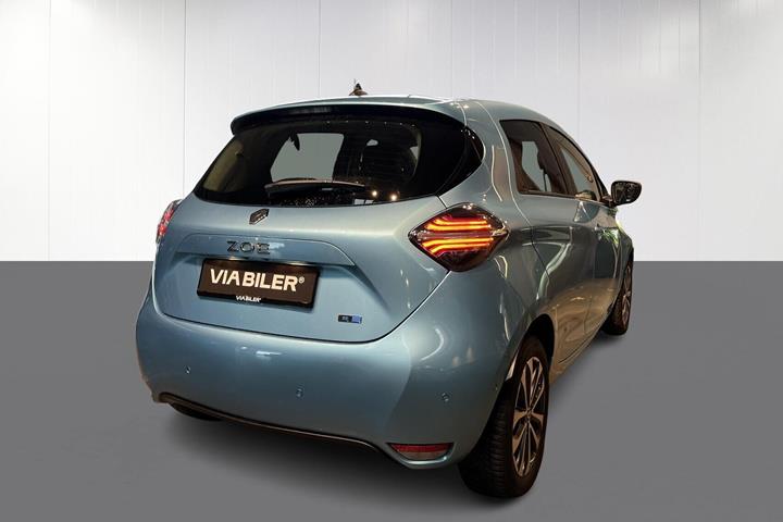 Blå Renault Zoe fra 2022