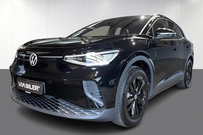 Sort VW ID.4 fra 2024 set udefra