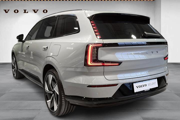 Grå Volvo EX90 fra 2025