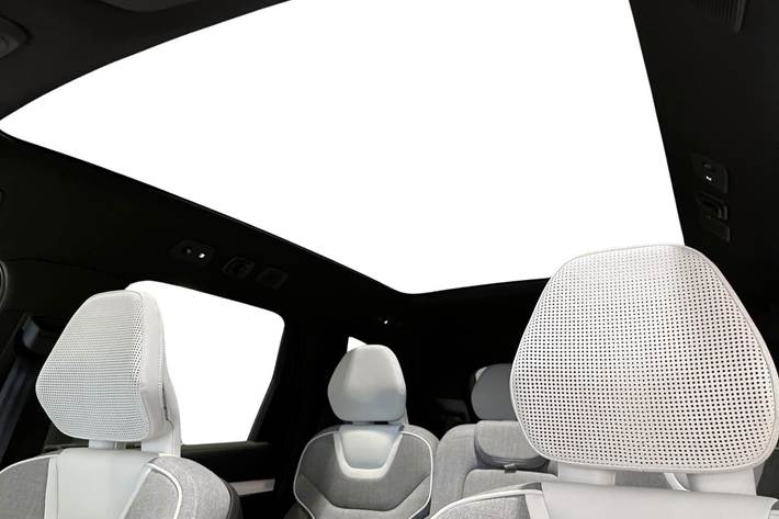 Grå Volvo EX90 fra 2025