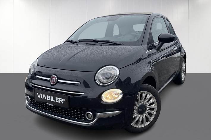 Sort Fiat 500C fra 2021