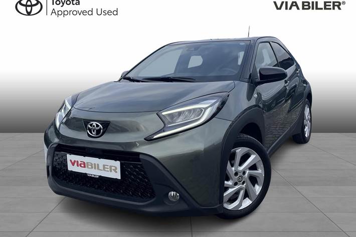 Grøn Toyota Aygo X fra 2022