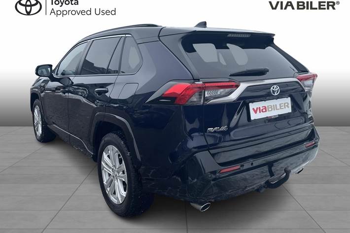 Blå Toyota RAV4 Plug-in fra 2021