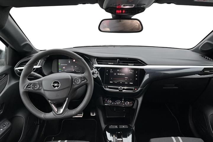 Sort Opel Corsa-e fra 2024