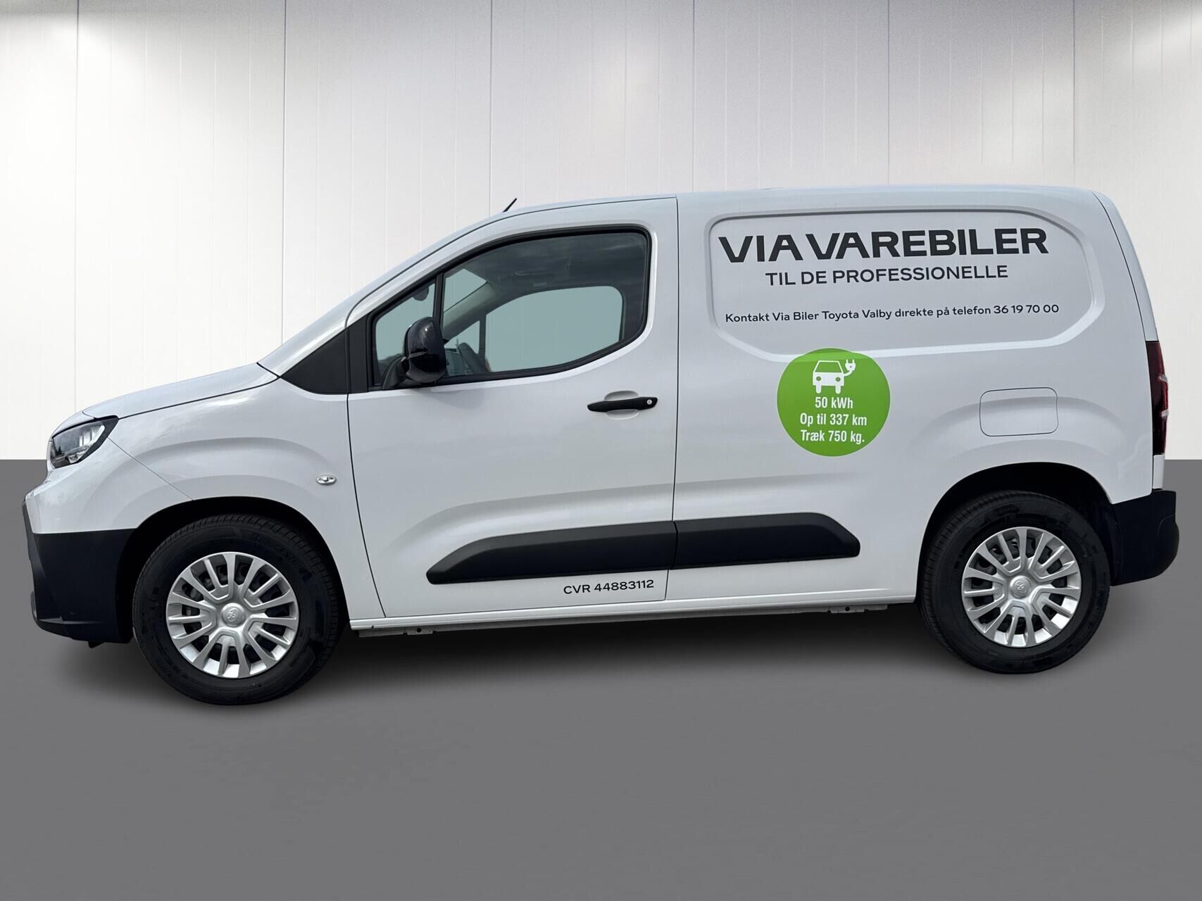 Toyota Proace City Electric Medium EL Comfort Master 1 Skydedør 136HK Van Aut.