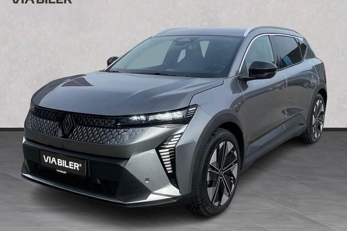 Grå Renault Scénic fra 2025 set udefra