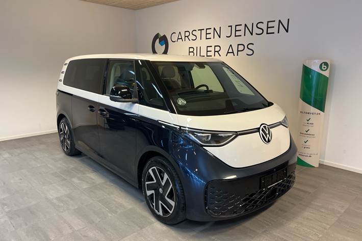 Hvid VW ID.Buzz fra 2023