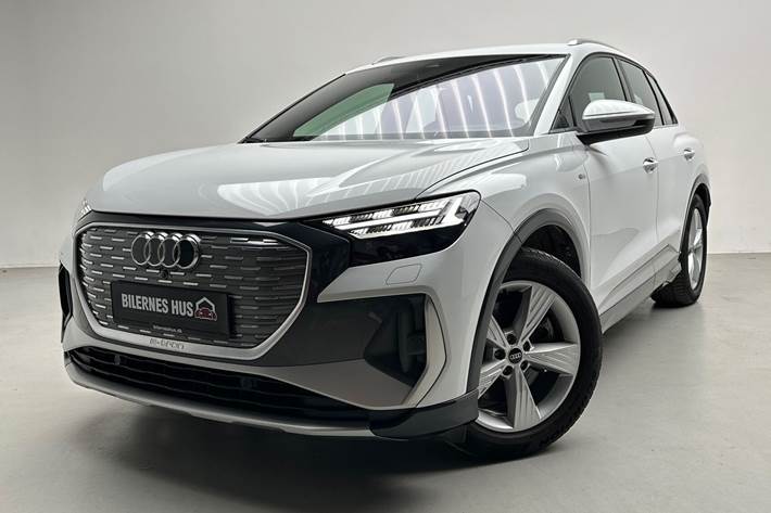 Hvid Audi Q4 fra 2021