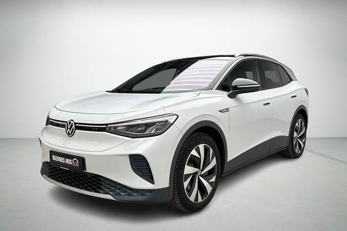 Hvid VW ID.4 fra 2020 set udefra
