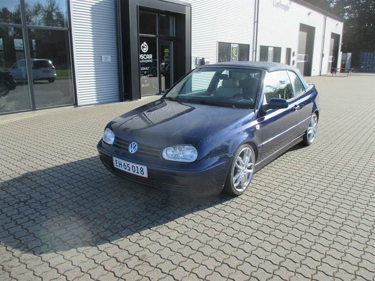 VW Golf 1,6 aut. 100HK Cabr.