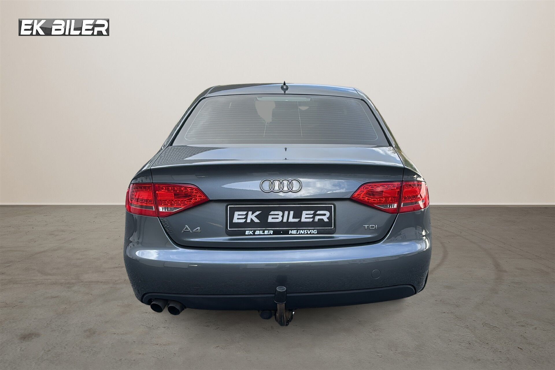 Sort Audi A4 fra 2011