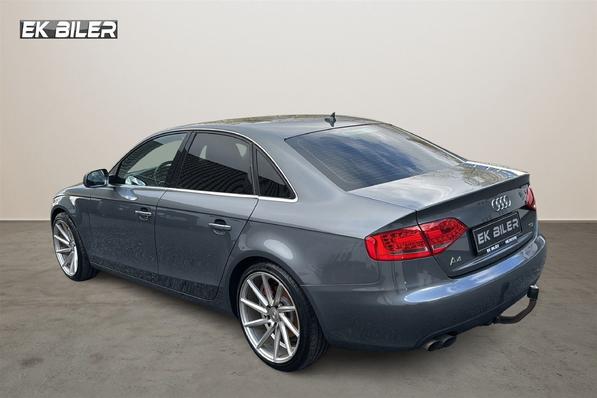 Sort Audi A4 fra 2011