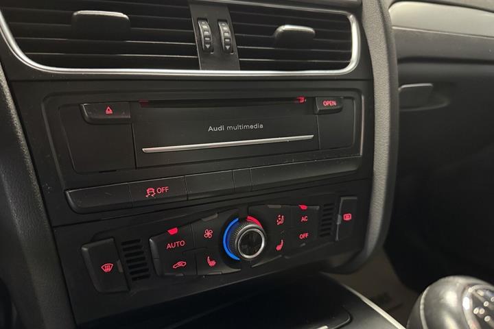 Sort Audi A4 fra 2011