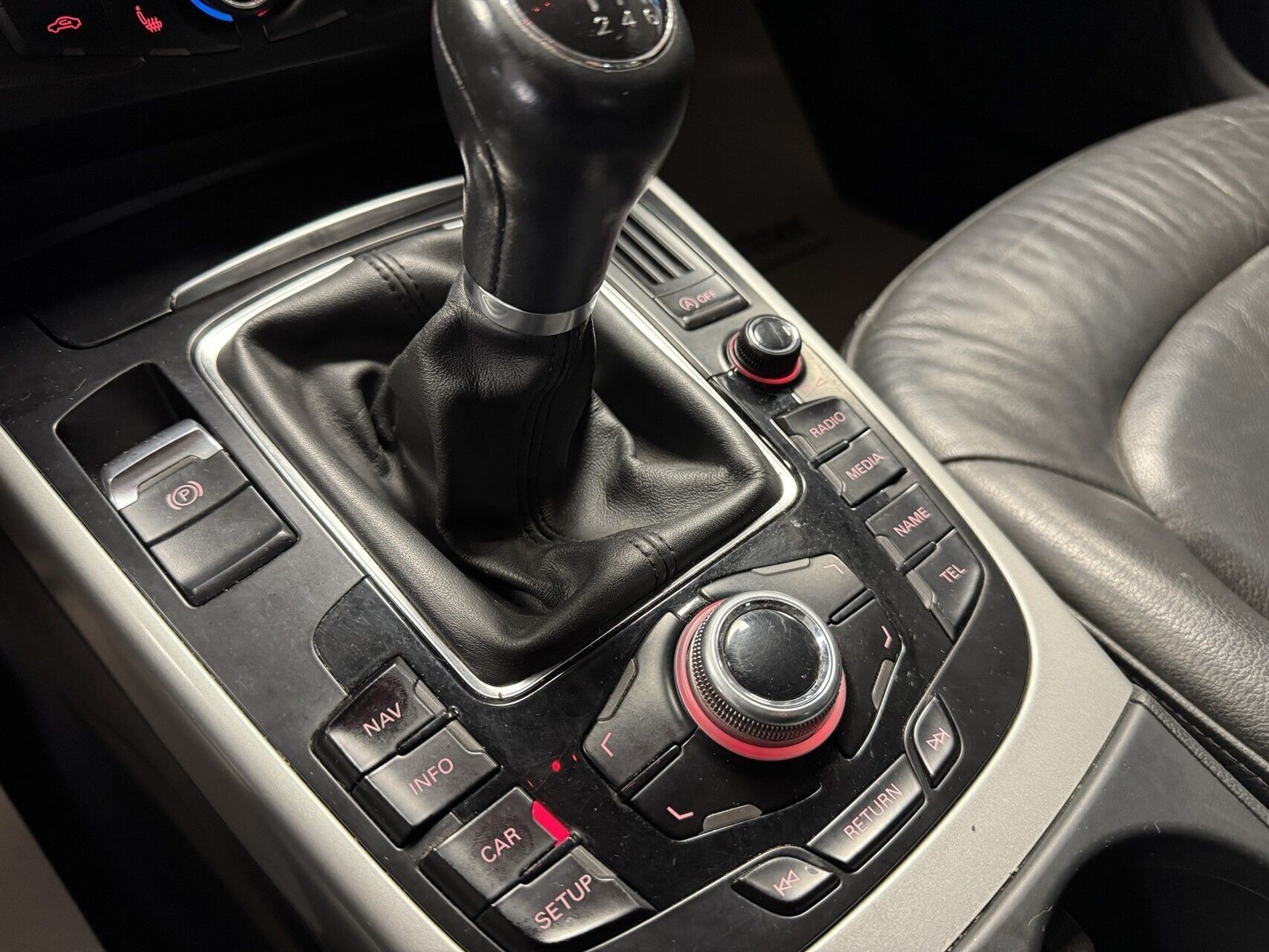 Sort Audi A4 fra 2011
