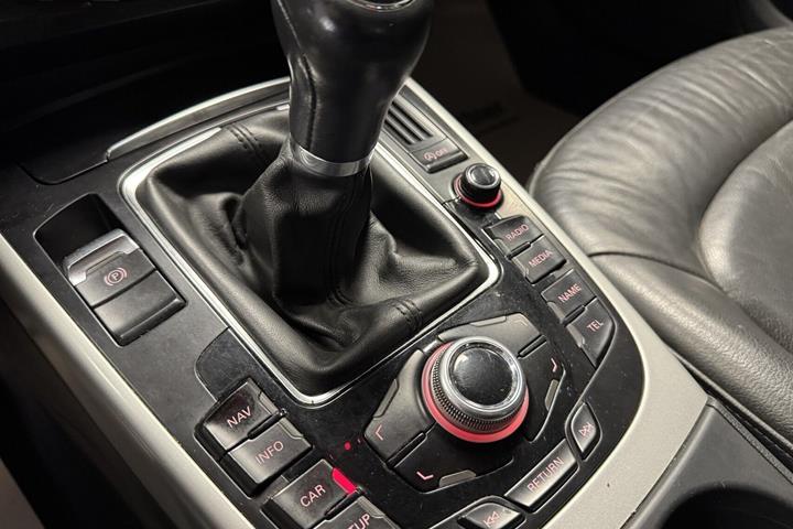 Sort Audi A4 fra 2011