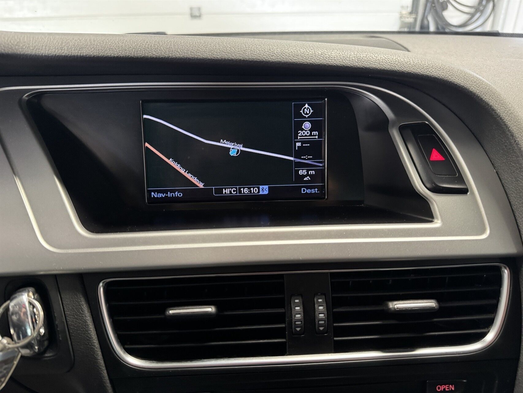Sort Audi A4 fra 2011