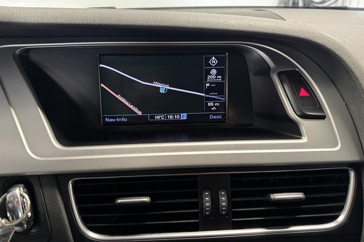Sort Audi A4 fra 2011