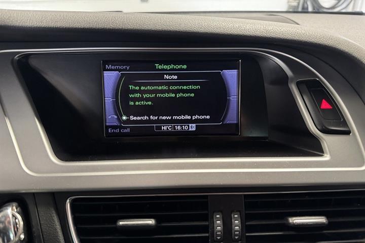 Sort Audi A4 fra 2011