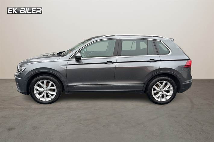 Sort VW Tiguan fra 2019