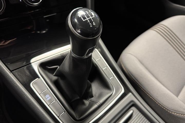 Hvid VW Golf fra 2017