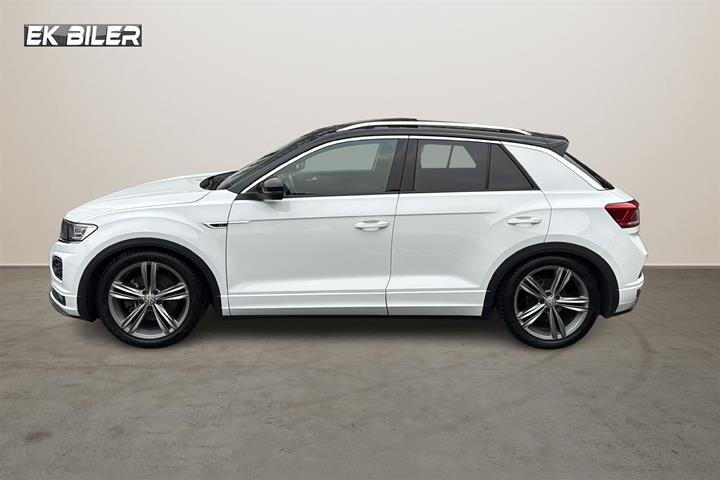 Hvid VW T-Roc fra 2019