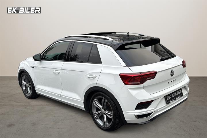 Hvid VW T-Roc fra 2019