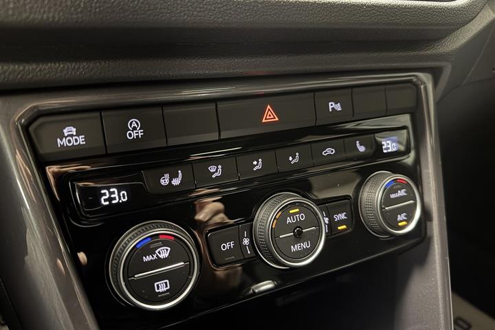 Hvid VW T-Roc fra 2019