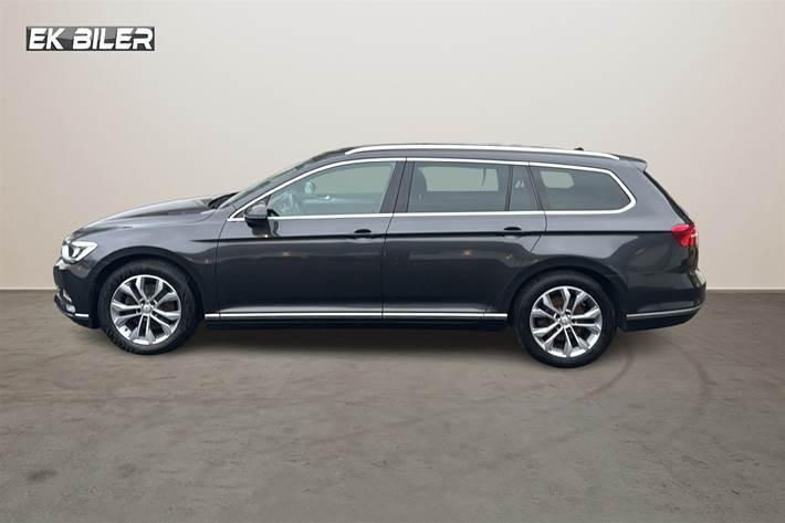 Brun VW Passat fra 2019