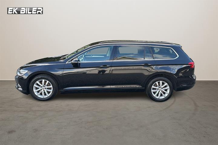 Sort VW Passat fra 2018
