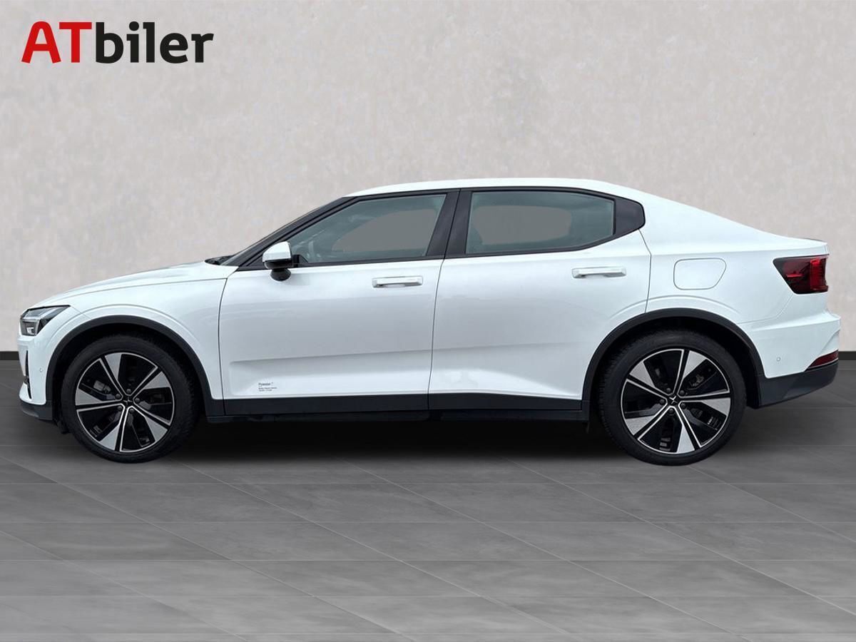 Hvid Polestar 2 fra 2024