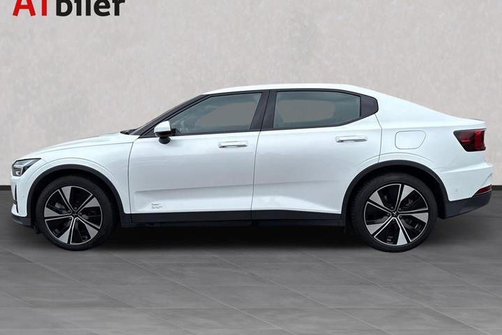 Hvid Polestar 2 fra 2024