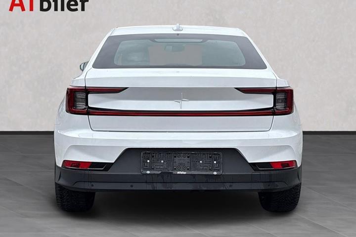 Hvid Polestar 2 fra 2024