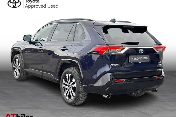 Blå Toyota RAV4 Plug-in fra 2021