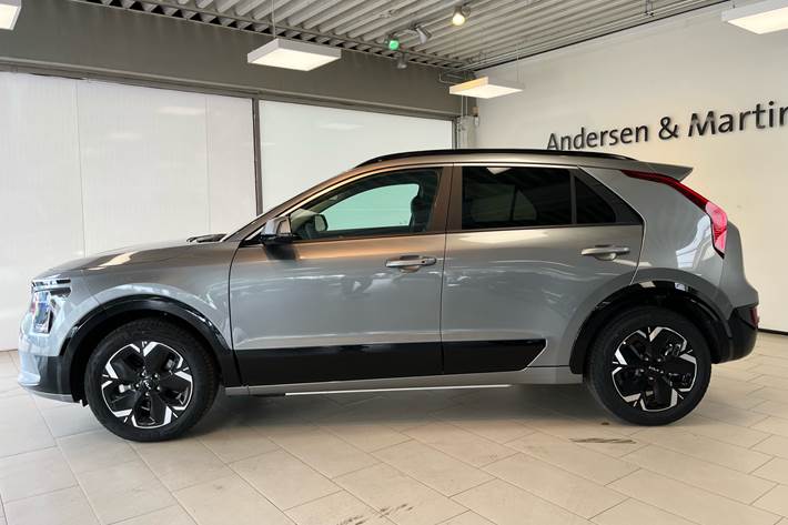 Grå Kia Niro EV fra 2025