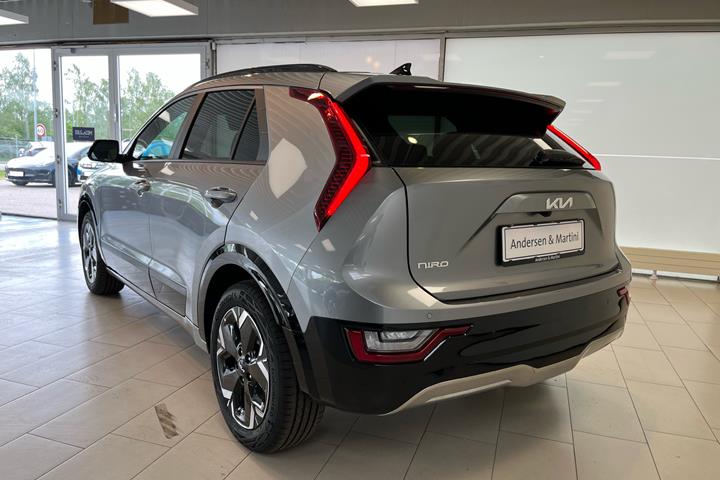 Grå Kia Niro EV fra 2025