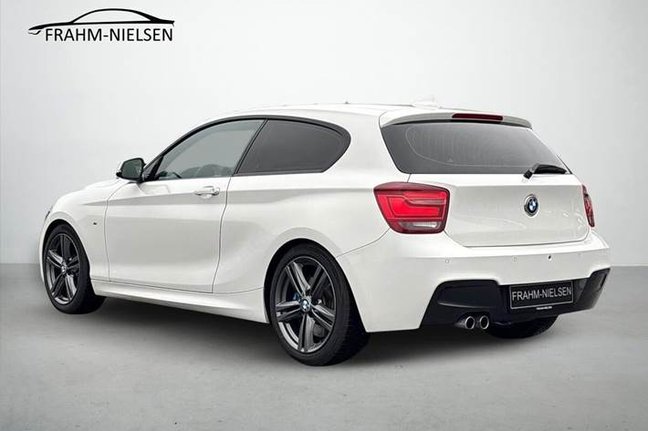 Hvid BMW 125d fra 2012