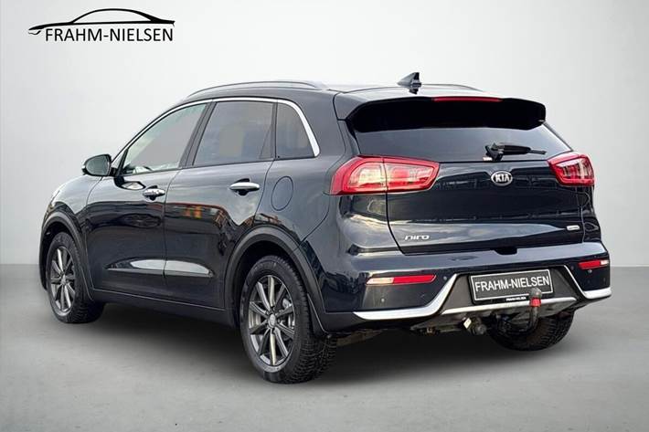 Blå Kia Niro fra 2017
