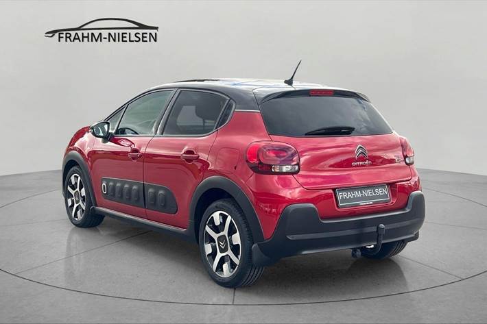 Rød Citroën C3 fra 2019