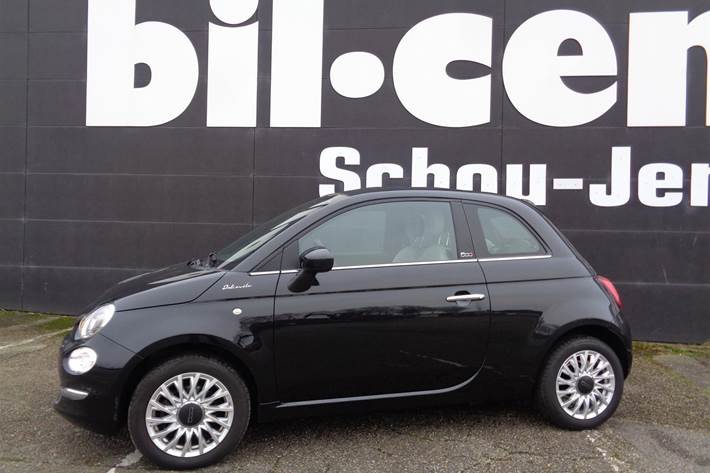 Sort Fiat 500C fra 2023