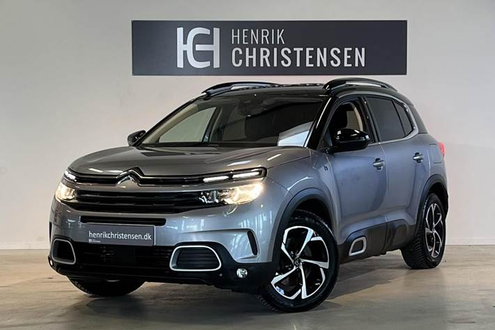 Grå Citroën C5 Aircross fra 2020 set udefra