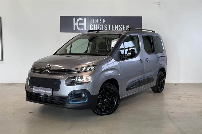 Grå Citroën ë-Berlingo fra 2023 set udefra