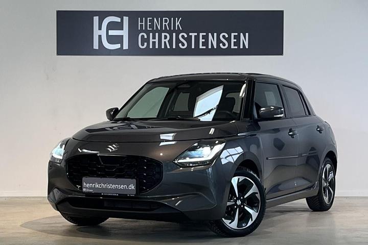 Grå Suzuki Swift fra 2024 set udefra