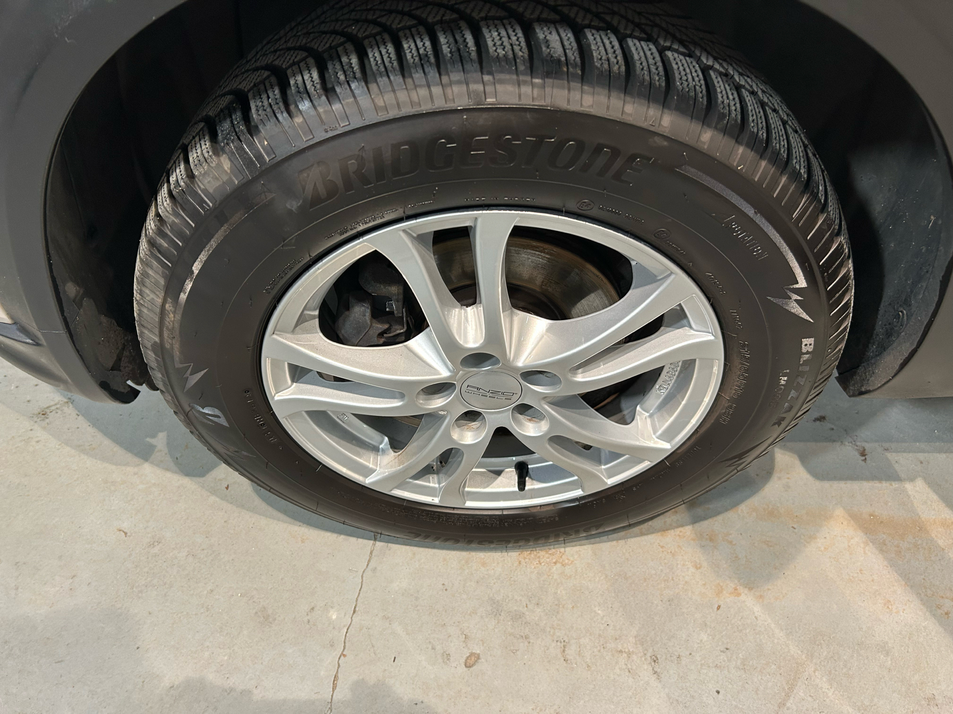 Beige Fiat 500X fra 2017