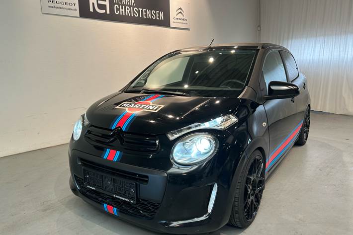Sort Citroën C1 fra 2015 set udefra