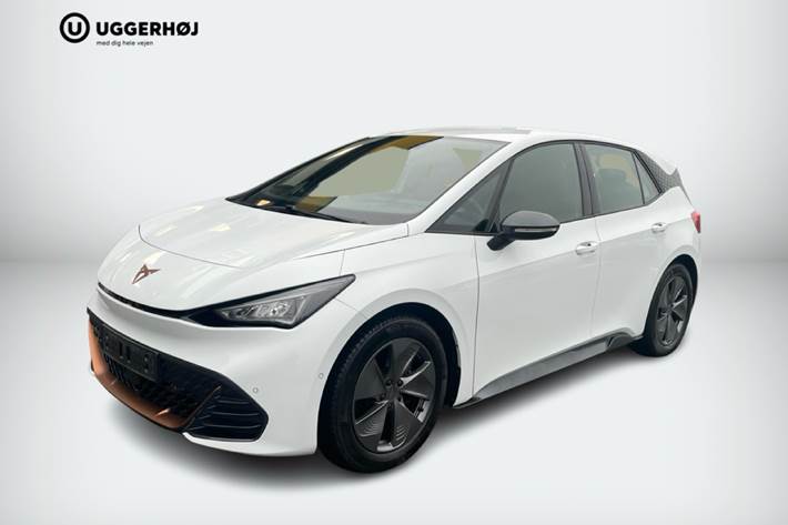 Hvid Cupra Born fra 2022 set udefra
