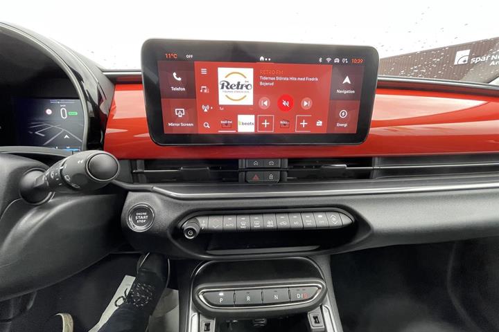 Orange Fiat 600e fra 2024