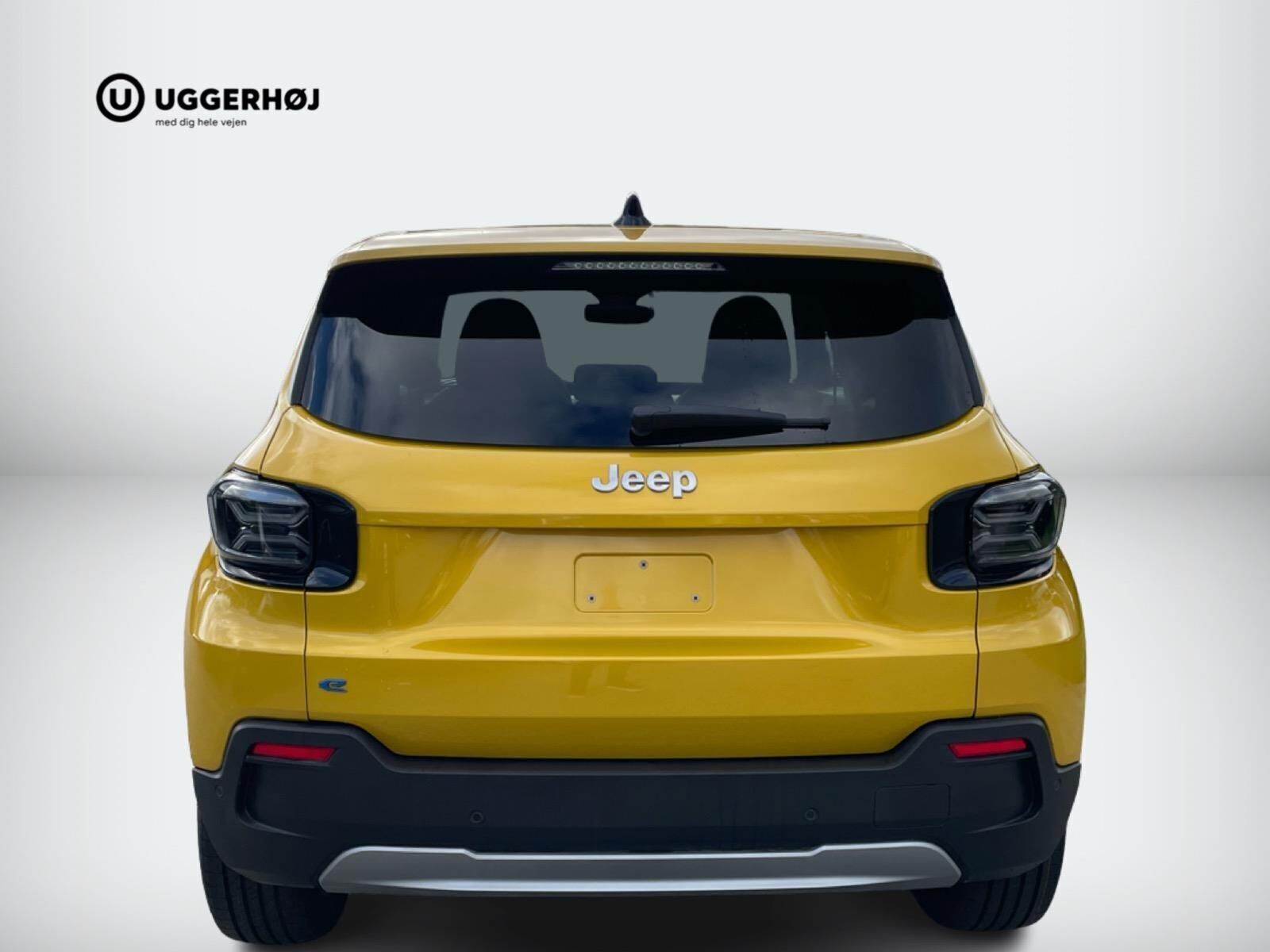 Gul Jeep Avenger fra 2024