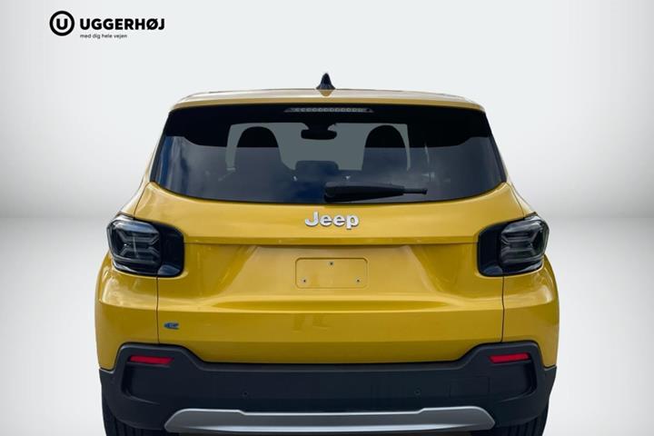Gul Jeep Avenger fra 2024